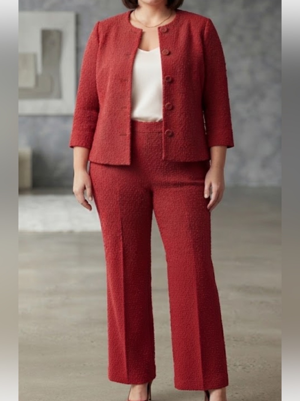 Vintage Alfred Dunner Pants Suit
